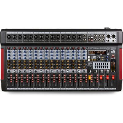 Power Dynamics PDM-T1604 Scene Mixer - 16 Kanaler, Bluetooth, USB, EQ Power Dynamics PDM-T1604 Scene Mixer - 16 Kanaler, Bluetooth, USB, EQ