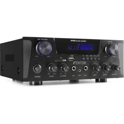 Fenton AV430B Amplificateur - 2 Entrées Micro - 600W Fenton AV430B Amplificateur - 2 Entrées Micro - 600W
