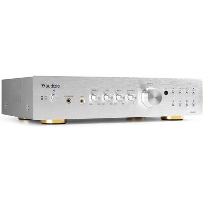 Audizio AD420A Forstærker - 4 Kanaler Sølv HiFi Audizio AD420A Forstærker - 4 Kanaler Sølv HiFi