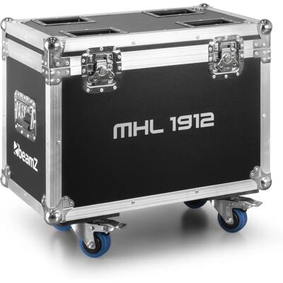 Étui robuste BeamZ FC1912 - Flightcase pour 2 MHL1912 Étui robuste BeamZ FC1912 - Flightcase pour 2 MHL1912