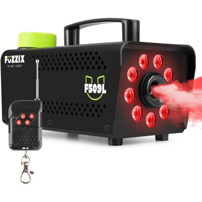 Machine à Fumée RGB Fuzzix F509L - Fête - Publicité Machine à Fumée RGB Fuzzix F509L - Fête - Publicité