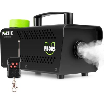 Máquina de fumaça sem fio Fuzzix F500S - 500W - Controle remoto - 250ml líquido Máquina de fumaça sem fio Fuzzix F500S - 500W - Controle remoto - 250ml líquido