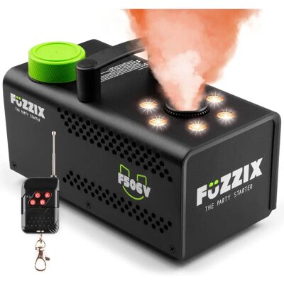 Máquina de fumaça vertical Fuzzix F506V - 6 LEDs RGB - Máquina de fumaça Máquina de fumaça vertical Fuzzix F506V - 6 LEDs RGB - Máquina de fumaça