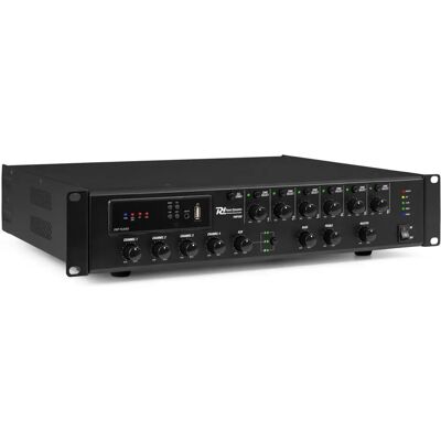 Power Dynamics PMP360 Mixerforstærker - 6 zoner, 360W, Sort Power Dynamics PMP360 Mixerforstærker - 6 zoner, 360W, Sort