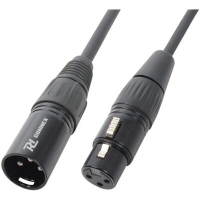 PD-Connex CX35-25 Kabel XLR hann/hun 25m Svart - Kabeltype PD-Connex CX35-25 Kabel XLR hann/hun 25m Svart - Kabeltype