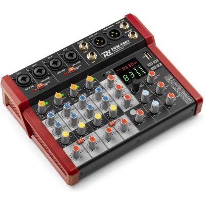 Power Dynamics PDM-Y601 6-kanals mixer - Musikmixer Power Dynamics PDM-Y601 6-kanals mixer - Musikmixer