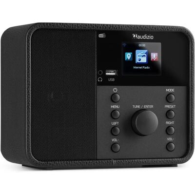 Audizio Nardo WiFi DAB+ Radio - Kompakt digitalradio Audizio Nardo WiFi DAB+ Radio - Kompakt digitalradio