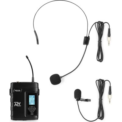 Power Dynamics PD220BP UHF Funkmikrofonsystem Power Dynamics PD220BP UHF Funkmikrofonsystem
