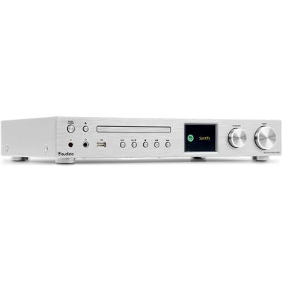 Audizio Bolzano Wi-Fi Internett Radio - DAB+, CD-spiller, Bluetooth Audizio Bolzano Wi-Fi Internett Radio - DAB+, CD-spiller, Bluetooth