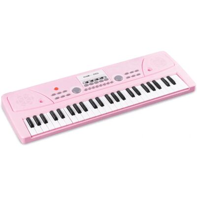 Clavier Électronique Max KD49P Portable 49 Touches Rose - Instrument de Musique - Publicité Clavier Électronique Max KD49P Portable 49 Touches Rose - Instrument de Musique - Publicité