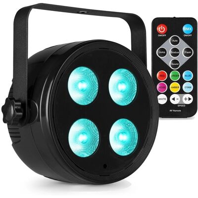 Fuzzix PLF20 Party Par RGBAW-UV DMX - Luz LED para festa Fuzzix PLF20 Party Par RGBAW-UV DMX - Luz LED para festa
