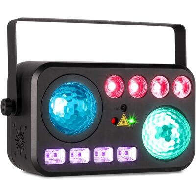 BeamZ Shimmer6 - Flerfarvet LED Effektlys BeamZ Shimmer6 - Flerfarvet LED Effektlys
