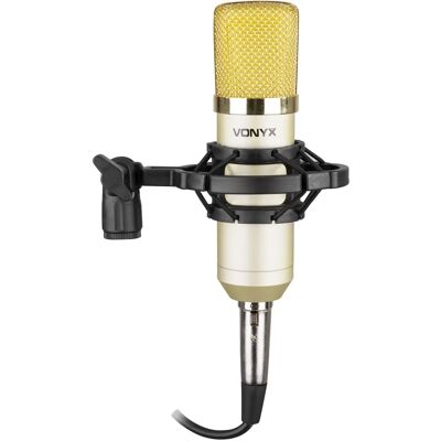 Vonyx CM400C - Champagne - Mikrofon Vonyx CM400C - Champagne - Mikrofon