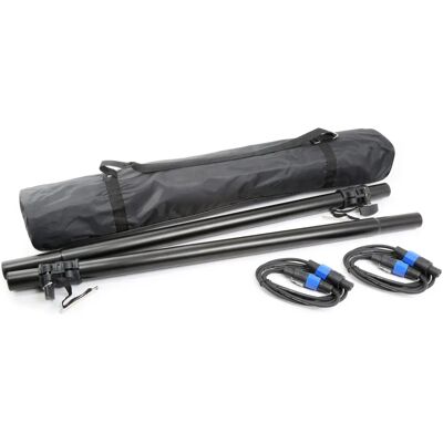 Vonyx LST06 Høyttalerstativ Set - Justerbar Høyde Vonyx LST06 Høyttalerstativ Set - Justerbar Høyde