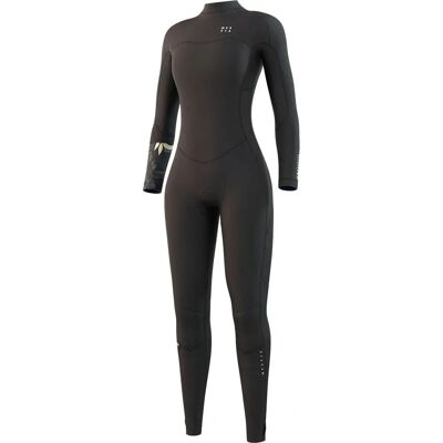Mystic Muta Dazzled 4/3mm Bzip Donna - Nero Mystic Muta Dazzled 4/3mm Bzip Donna - Nero