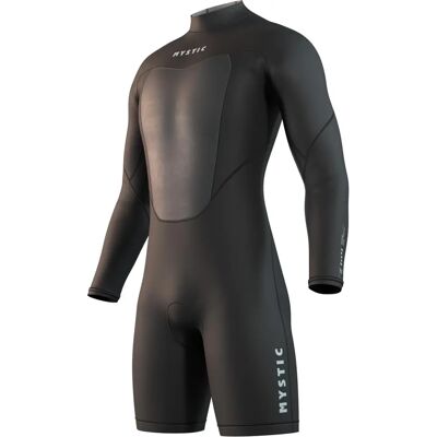 Shorty Mystic 3/2mm Flatlock Chiusura con Zip Posteriore - Mutandina Neoprene Shorty Mystic 3/2mm Flatlock Chiusura con Zip Posteriore - Mutandina Neoprene