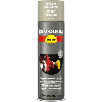 Rust-Oleum - Hard Hat - Gris Silex - 500ml - Paint spray can Rust-Oleum - Hard Hat - Gris Silex - 500ml - Paint spray can