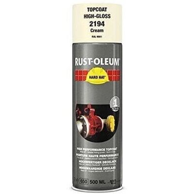 Rust-Oleum 2194 Hard Hat Topcoat - Industrial Paint Aerosol Rust-Oleum 2194 Hard Hat Topcoat - Industrial Paint Aerosol