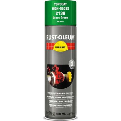 Rust-Oleum Green Hard Hat Spray - Paint for Steel, Wood, Concrete Rust-Oleum Green Hard Hat Spray - Paint for Steel, Wood, Concrete