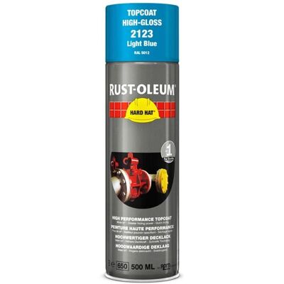 Rust-Oleum Light Blue Hard Hat Aerosol - Paint Spray - 500ml Rust-Oleum Light Blue Hard Hat Aerosol - Paint Spray - 500ml