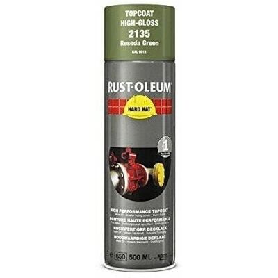 Rust-Oleum Reseda Green Aerosol Spray - Paint Spray for Steel, Wood, Concrete Rust-Oleum Reseda Green Aerosol Spray - Paint Spray for Steel, Wood, Concrete