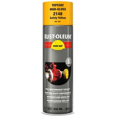Rust-Oleum 2148 Safety Yellow Hard Hat Aerosol - Hard Hat Spray Rust-Oleum 2148 Safety Yellow Hard Hat Aerosol - Hard Hat Spray