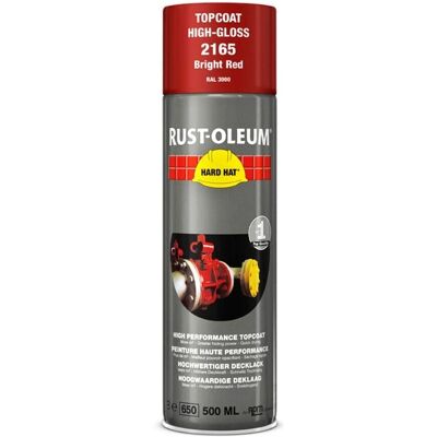 Rust-oleum 2165 Bright Red Hard Hat Aerosol - Vernice casco duro rossa brillante Rust-oleum 2165 Bright Red Hard Hat Aerosol - Vernice casco duro rossa brillante
