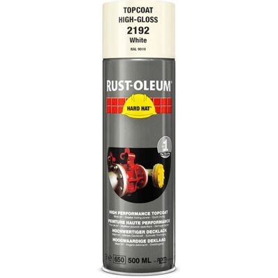 Rust-Oleum Casco di Sicurezza Bianco in Aerosol - Vernice - 500ml Rust-Oleum Casco di Sicurezza Bianco in Aerosol - Vernice - 500ml