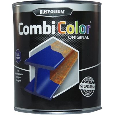 Rust-Oleum Ultramarine Blue Combicolor Paint - 750ml + 250ml Free Rust-Oleum Ultramarine Blue Combicolor Paint - 750ml + 250ml Free