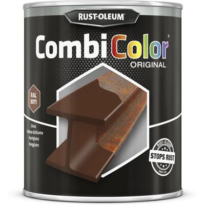 Peinture Combicolor marron Chestnut Rust-oleum 750ml + 250ml gratuite - Peinture - Publicité Peinture Combicolor marron Chestnut Rust-oleum 750ml + 250ml gratuite - Peinture - Publicité