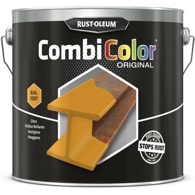Rust-Oleum Amarillo de Seguridad 2.5L Pintura - Acabado Metálico Brillante Rust-Oleum Amarillo de Seguridad 2.5L Pintura - Acabado Metálico Brillante