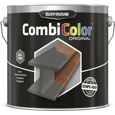 Rust-Oleum Navy Grey RAL 7005 2,5L Verf Rust-Oleum Navy Grey RAL 7005 2,5L Verf