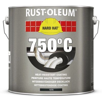 Rust-Oleum 1078.2.5 Tepelně odolná vrstva - Černá - 2,5L Rust-Oleum 1078.2.5 Tepelně odolná vrstva - Černá - 2,5L