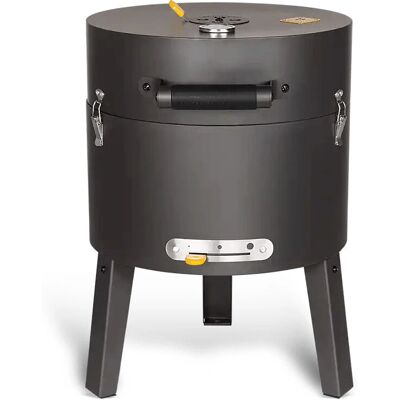Boretti Tonello Barbecue à Charbon Portable - 37cm, Noir - Publicité Boretti Tonello Barbecue à Charbon Portable - 37cm, Noir - Publicité