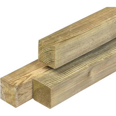 Tuindeco - Paal Midden-Europese grenen 6,8x6,8x400 cm - paal Tuindeco - Paal Midden-Europese grenen 6,8x6,8x400 cm - paal