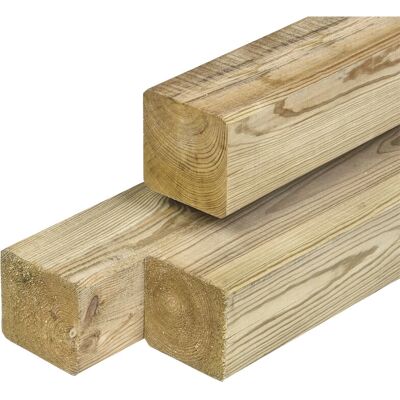 Tuindeco - Midden-Europees grenen 8.8x8.8x300 Tuindeco - Midden-Europees grenen 8.8x8.8x300