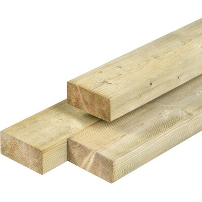 Tuindeco - O/S-IV vuren - 4,5x9,5x420 cm - Noord-Europees vuren - Board Tuindeco - O/S-IV vuren - 4,5x9,5x420 cm - Noord-Europees vuren - Board