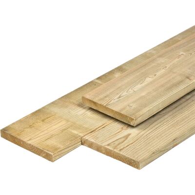 Tuindeco - Noord-Europees O/S-IV vuren 1,8x14,5x540 cm - size 1.8x14.5x540 cm - material Noord-Europees vuren - Decking plank Tuindeco - Noord-Europees O/S-IV vuren 1,8x14,5x540 cm - size 1.8x14.5x540 cm - material Noord-Europees vuren - Decking plank