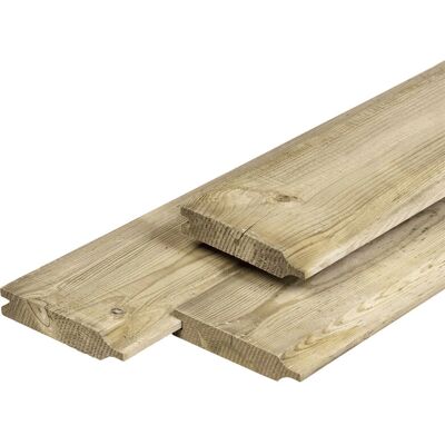 Tuindeco - Midden-Europees grenen 1,8x14,0x360 cm - Schutting Tuindeco - Midden-Europees grenen 1,8x14,0x360 cm - Schutting