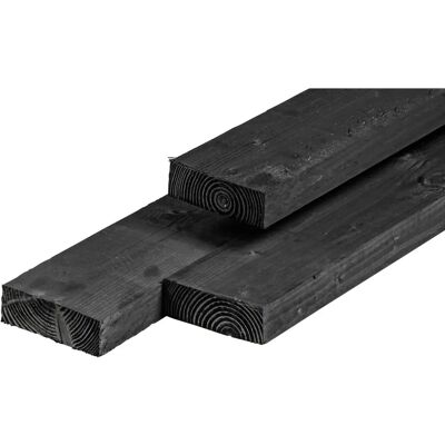 Tuindeco - Douglas ligger 6.3x17.5x425 cm - 6.3x17.5x425 cm - Black impregnated - Beam Tuindeco - Douglas ligger 6.3x17.5x425 cm - 6.3x17.5x425 cm - Black impregnated - Beam