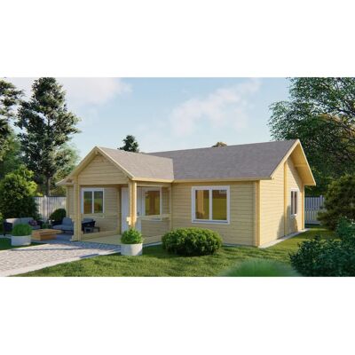 Tuindeco - Finn - 1040x740 cm - Blokhut Tuindeco - Finn - 1040x740 cm - Blokhut