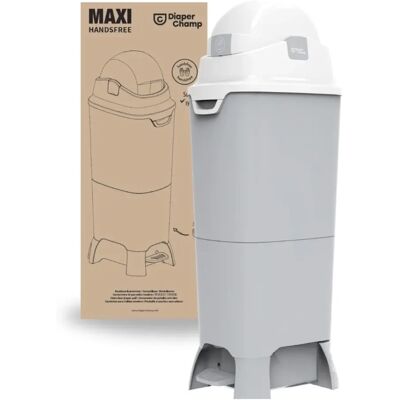 Diaper Champ One Maxi Silber - Windeleimer Diaper Champ One Maxi Silber - Windeleimer