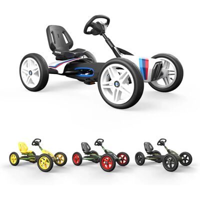 BERG BMW Street Racer - Noir Pedal Go-Kart for Kids 3-8 BERG BMW Street Racer - Noir Pedal Go-Kart for Kids 3-8