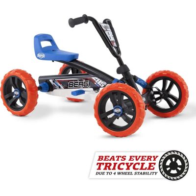 BERG Buzzy Nitro Loopauto - Sininen/oranssi - 2-5 vuotta BERG Buzzy Nitro Loopauto - Sininen/oranssi - 2-5 vuotta
