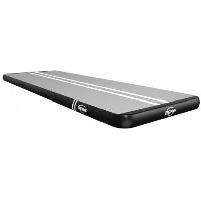 BERG AirTrack Home Tumlebane - 300 cm - Inklusive Håndpumpe - Sort/Grå - exercise trampoline BERG AirTrack Home Tumlebane - 300 cm - Inklusive Håndpumpe - Sort/Grå - exercise trampoline