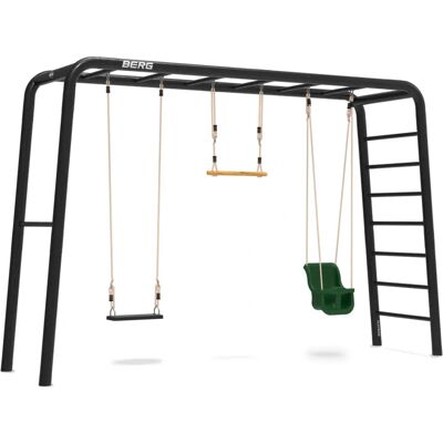BERG Playbase 3-w-1 Duży Plac Zabaw - Wielofunkcyjny Sprzęt Na Zewnątrz BERG Playbase 3-w-1 Duży Plac Zabaw - Wielofunkcyjny Sprzęt Na Zewnątrz