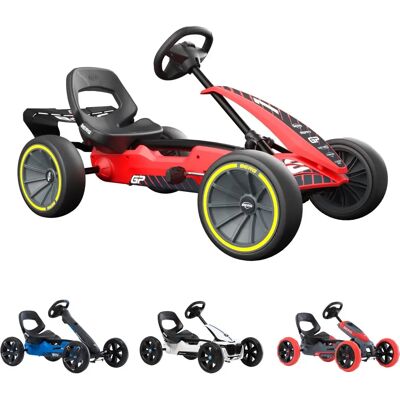 BERG Reppy GP Lasten gokart - Säädettävä Istuin - EVA Renkaat - Punainen/Musta BERG Reppy GP Lasten gokart - Säädettävä Istuin - EVA Renkaat - Punainen/Musta