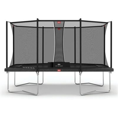 BERG Favorit Trampoline 410cm Grå med Sikkerhetsnett BERG Favorit Trampoline 410cm Grå med Sikkerhetsnett