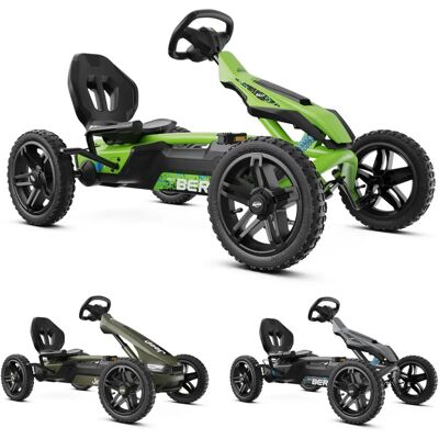 Berg Rally DRT Vert Kart - Tout-terrain, Siège réglable & Soundbox - Publicité Berg Rally DRT Vert Kart - Tout-terrain, Siège réglable & Soundbox - Publicité