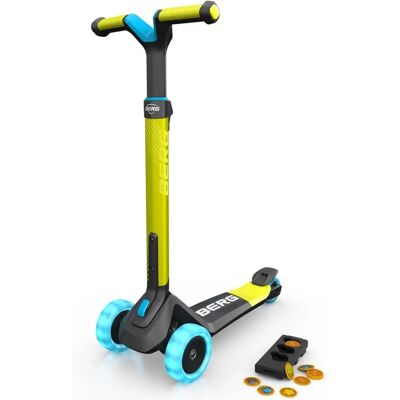 Trottinette BERG Nexo Lime Pliable avec Lumières & Module Magnétique - Enfant - Publicité Trottinette BERG Nexo Lime Pliable avec Lumières & Module Magnétique - Enfant - Publicité